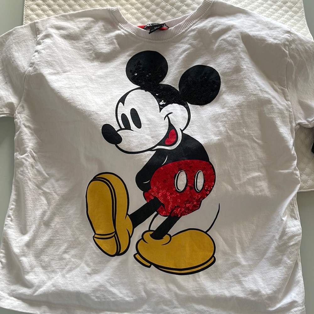 Zara Mickey Mouse tshirt